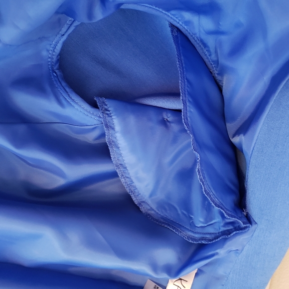 NWT Kasper Cabana blue dress blazer suit lined 6 - Picture 13 of 13